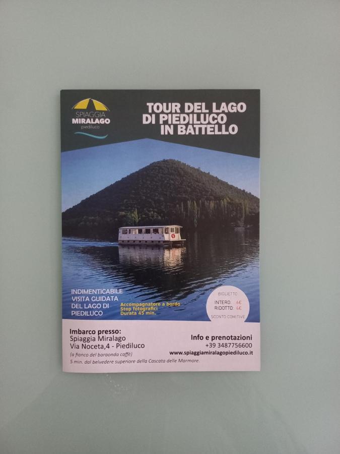 Il Girasole Del Lago Piediluco Buitenkant foto